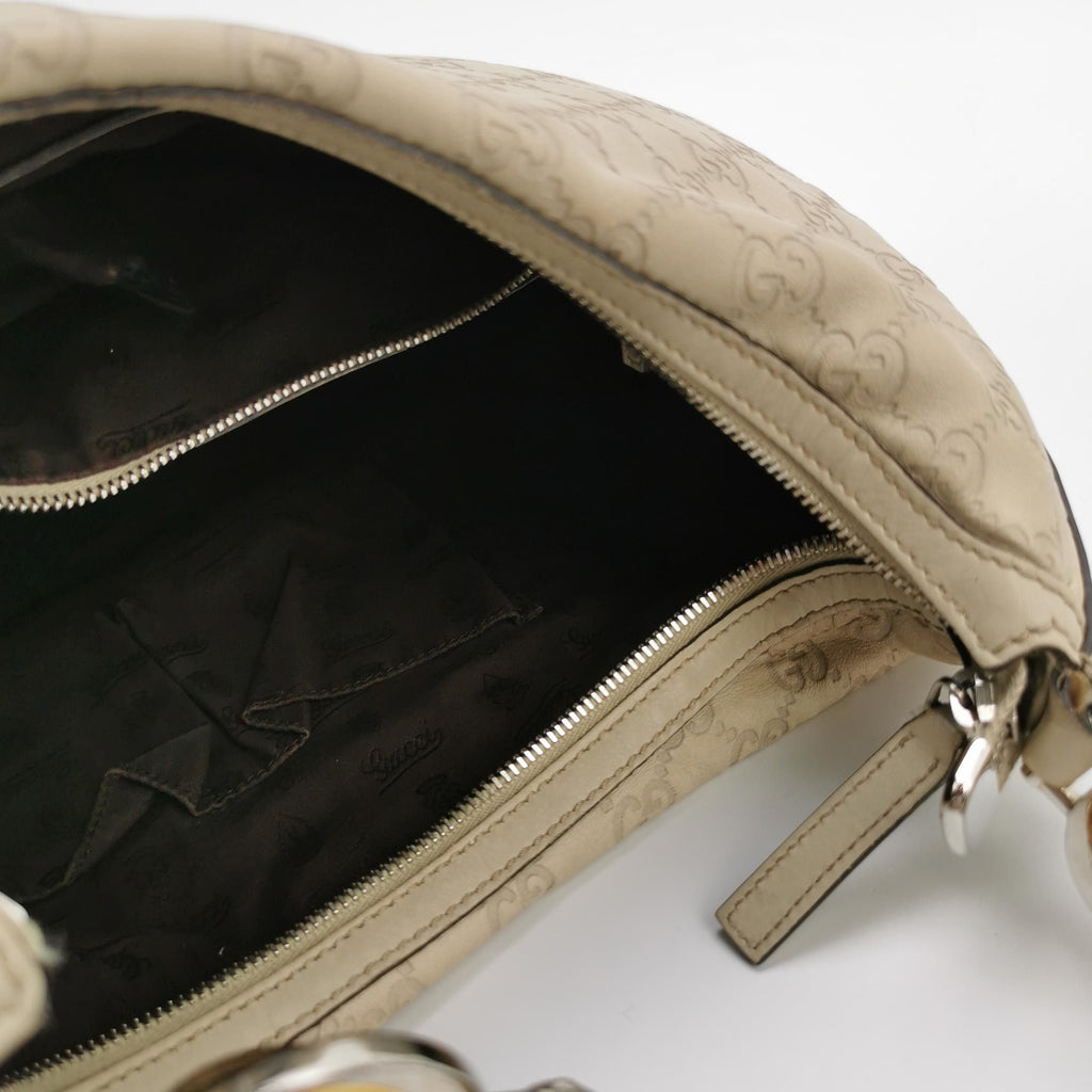 Gucci Guccissima Leather GG Monogram Shoulder Bag 250327781123784