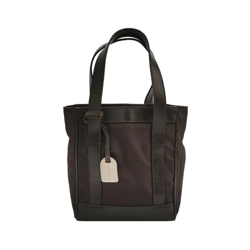 Gucci Leather and Nylon Solid Logo Handbag 250325781120303