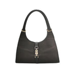 Gucci Jackie Leather Canvas Shoulder Bag 250328781124868
