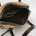 Gucci GG Canvas and Leather Vintage Shoulder Bag 250328781125111