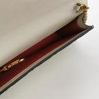Gucci Leather GG Embossed Cherry Decor Shoulder Bag 250324781119116