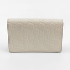 Gucci Leather GG Embossed Cherry Decor Shoulder Bag 250324781119116
