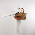 Gucci GG Canvas and Leather Shoulder Bag 250324781118372