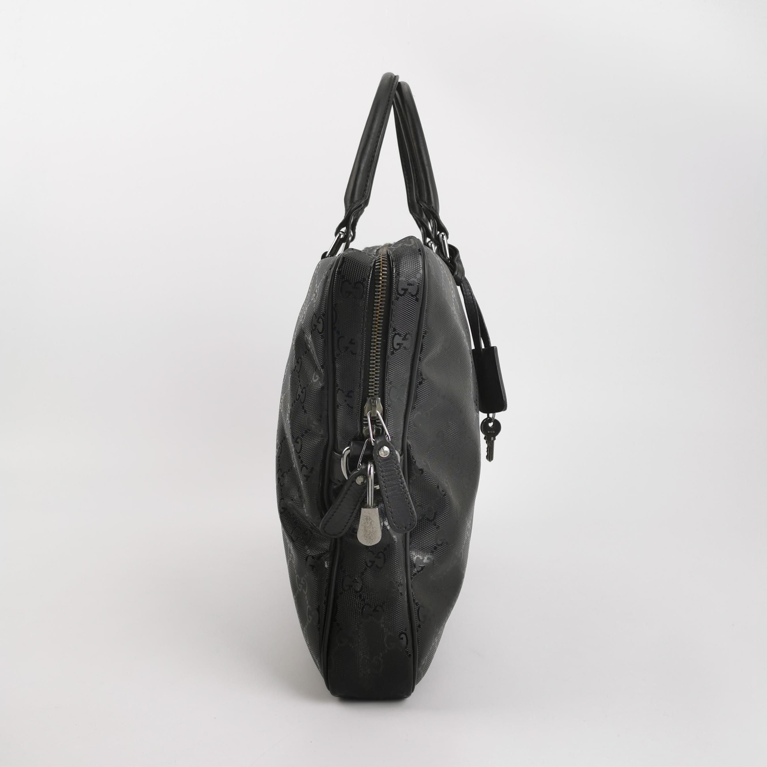 Gucci GG Monogram Leather Handbag 250324781118543