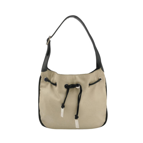 Gucci Leather and Nylon Drawstring Shoulder Bag 250326781121540