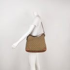 Gucci GG Canvas and Leather Crossbody Shoulder Bag 250324781119000