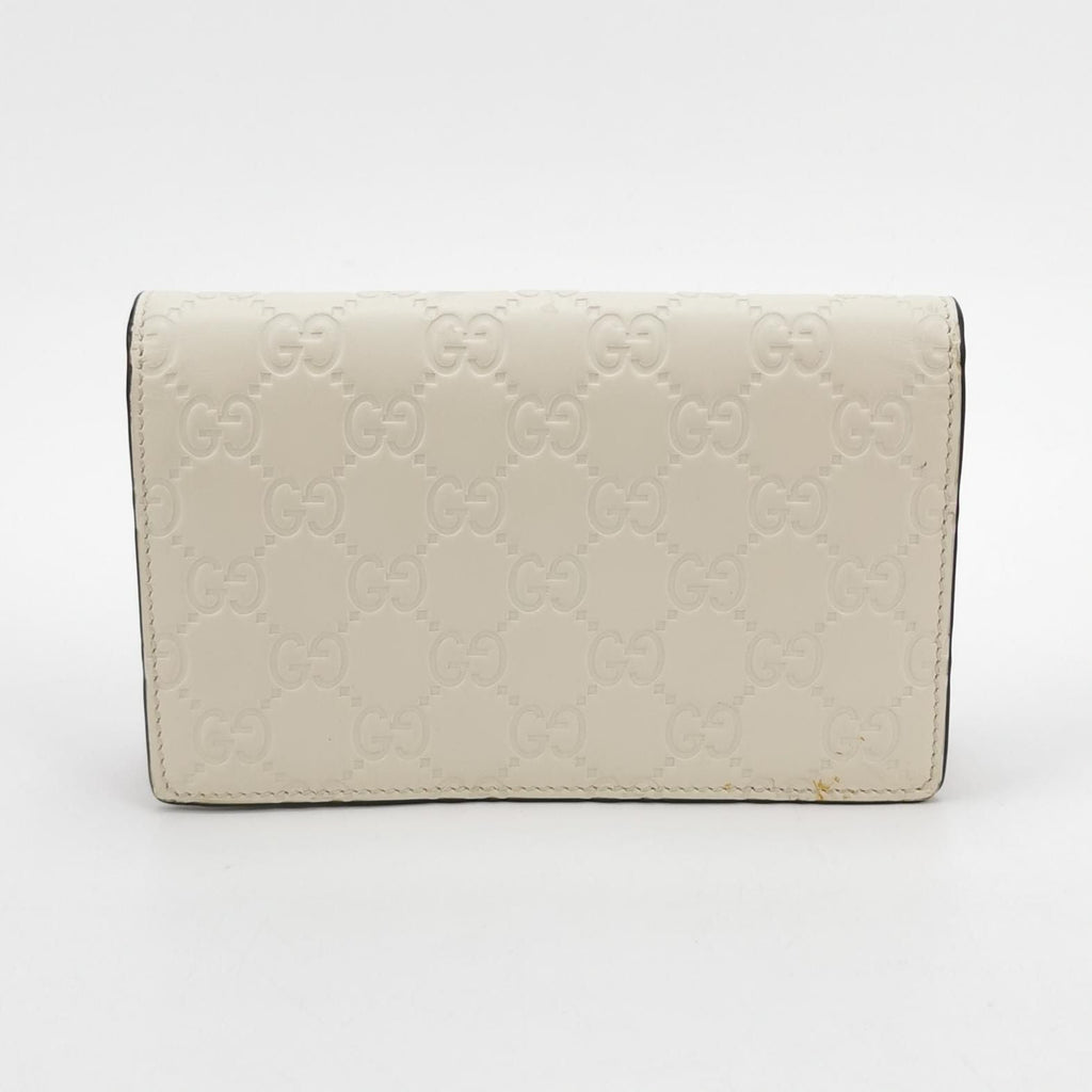Gucci GG Embossed Leather Cherry Crossbody Shoulder Bag 037852500631