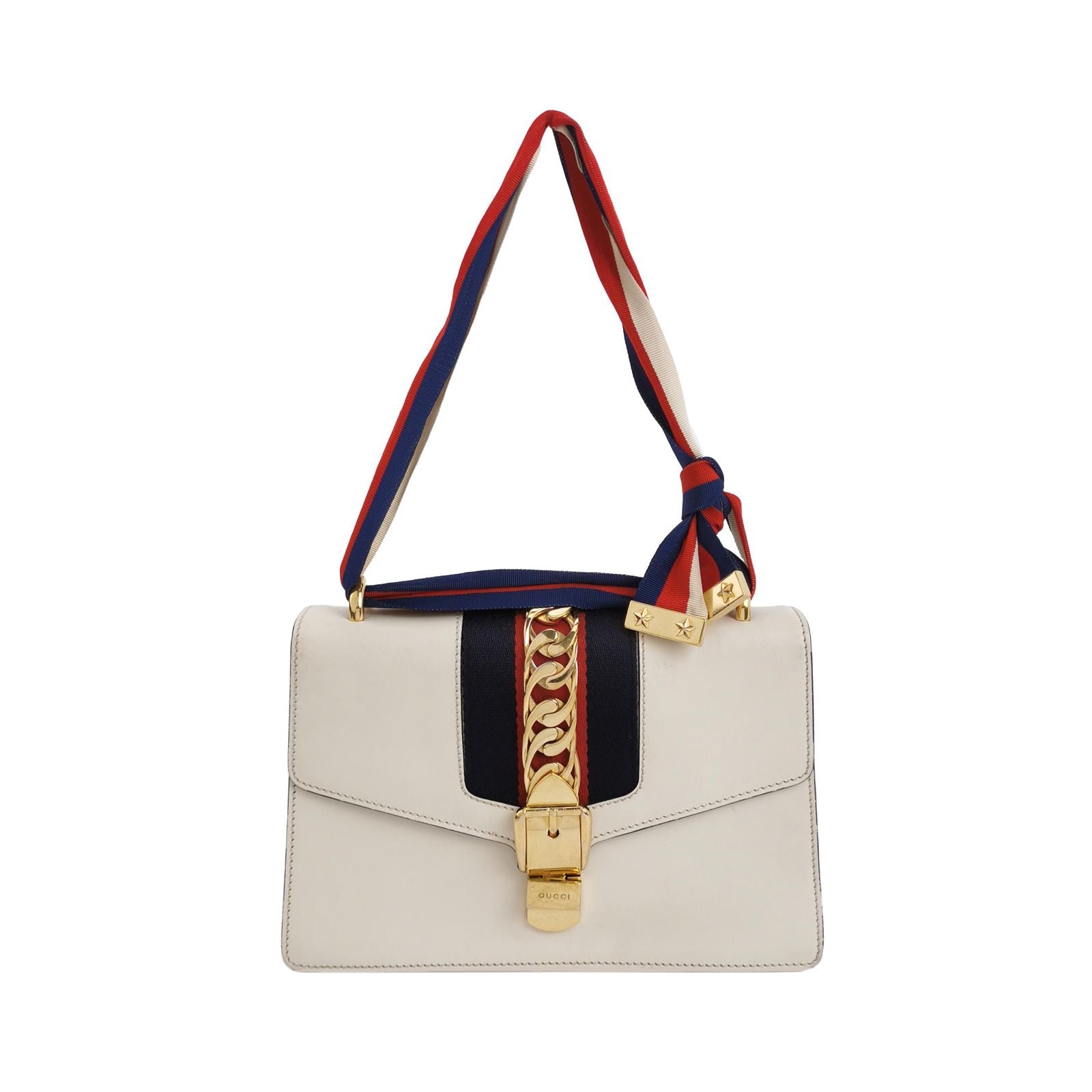Gucci Sylvie Small Leather Shoulder Bag 250321781114127