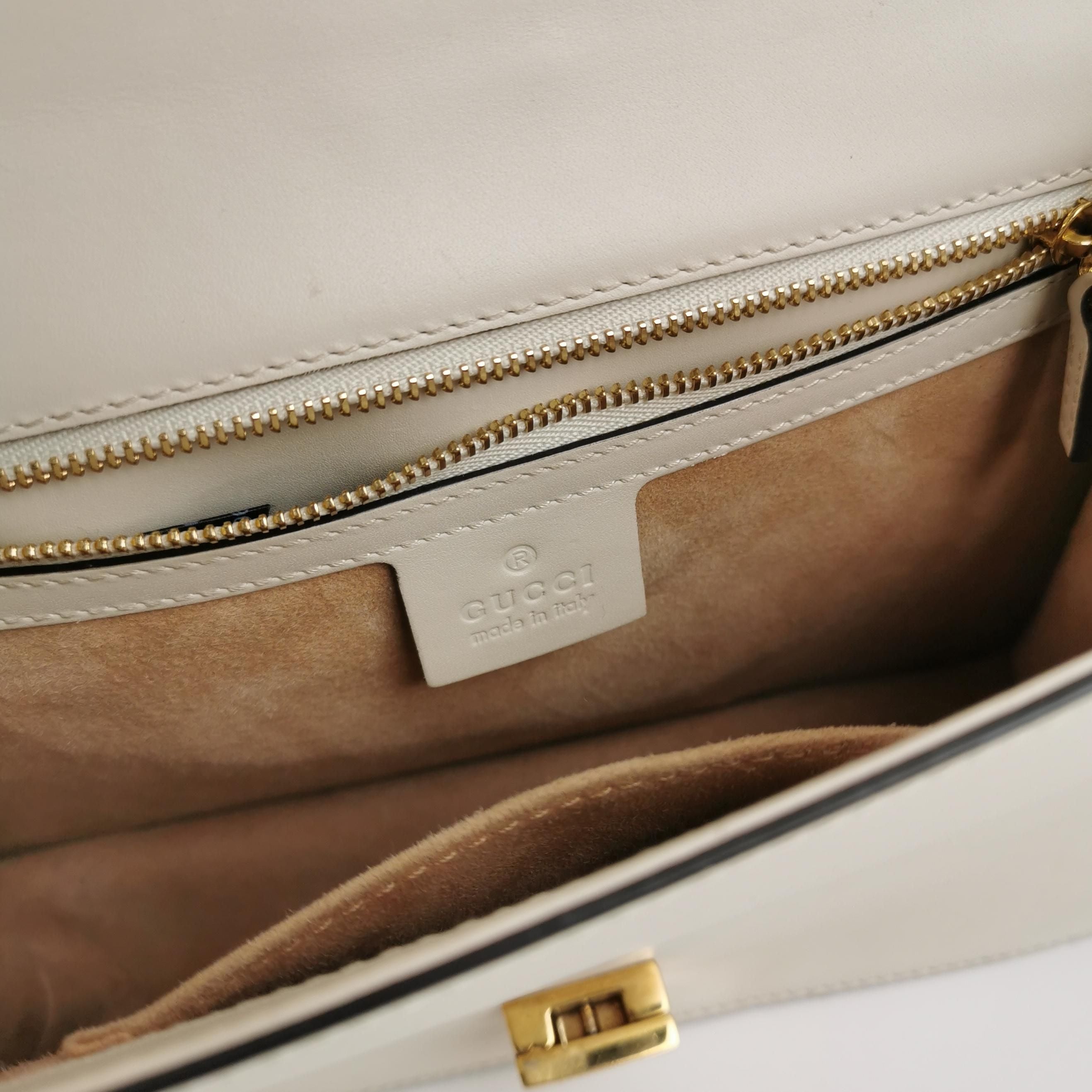 Gucci Sylvie Small Leather Shoulder Bag 250321781114127