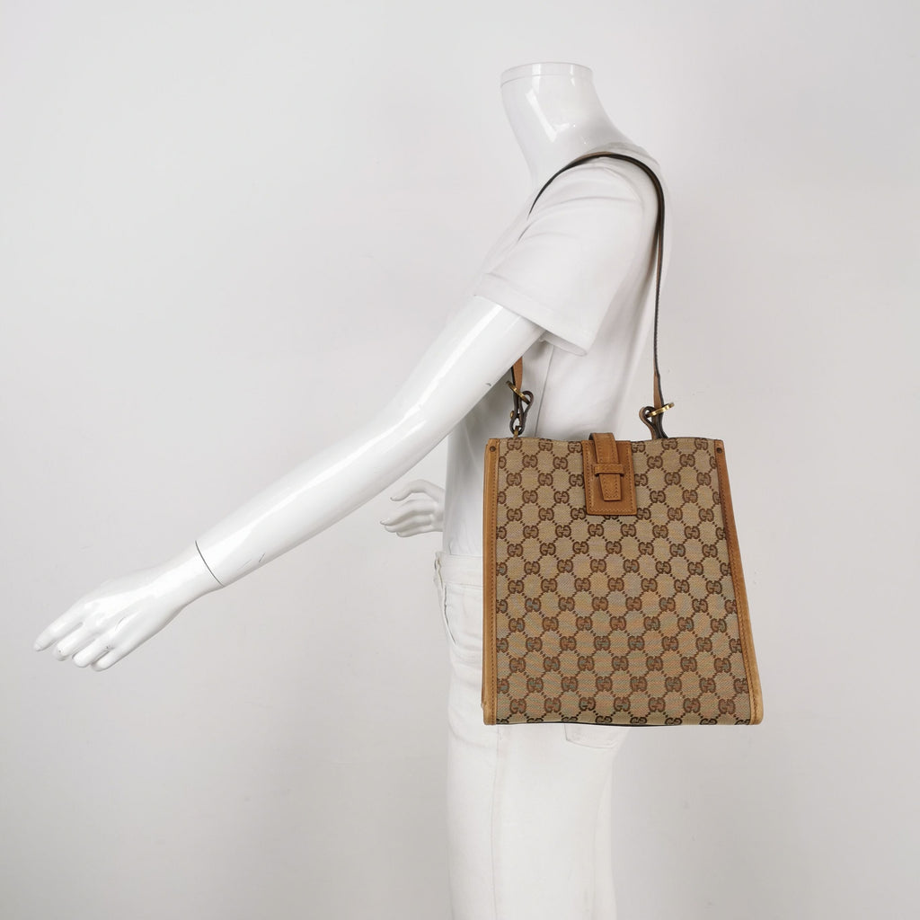 Gucci GG Canvas Shoulder Bag 250323781116702
