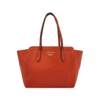 Gucci Swing Leather Shoulder Bag with Logo 250324781118531