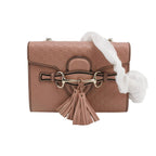 Gucci Emily Mini Leather Tassel Horsebit Shoulder Bag 250320781113487