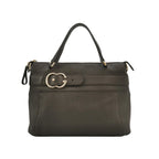Gucci Leather Solid Color Double G Metal Buckle Handbag 250323781117337