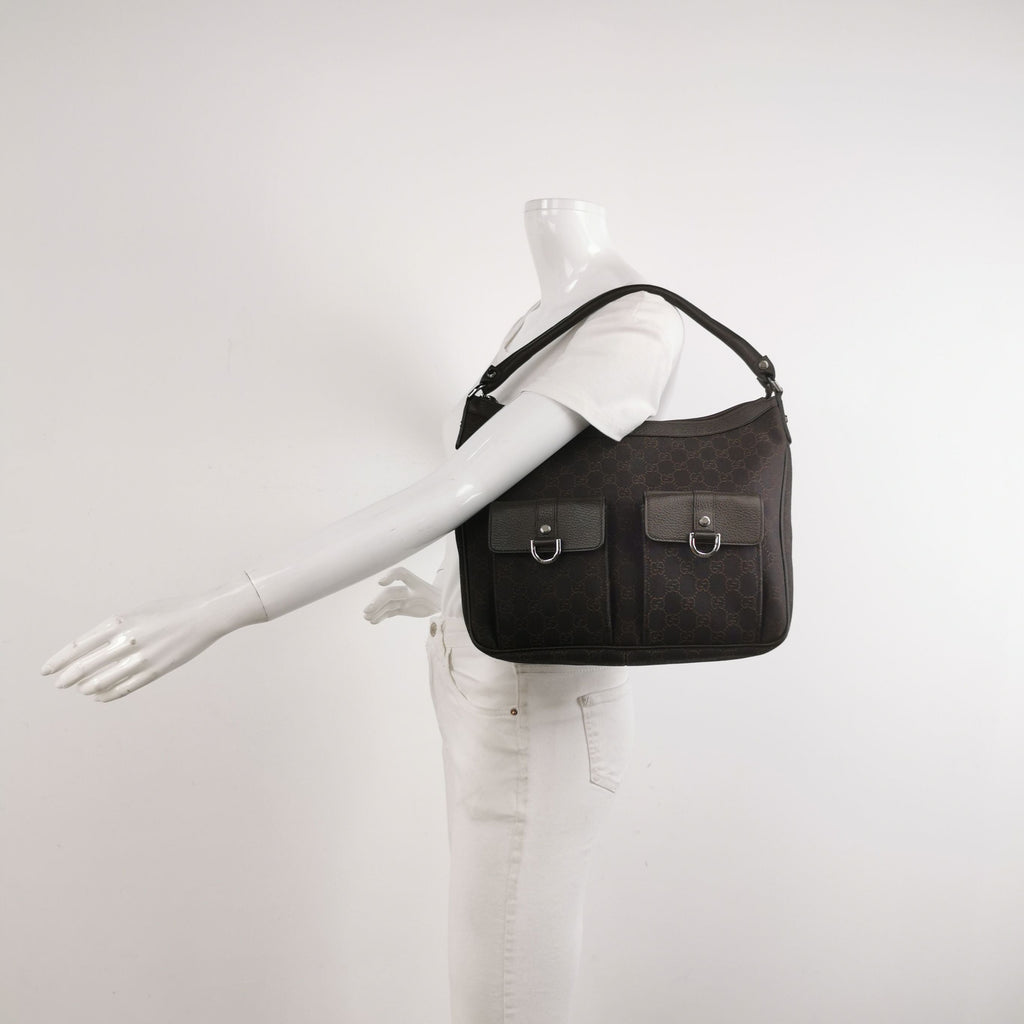 Gucci GG Canvas Shoulder Bag 250323781117381