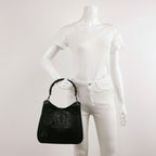 Gucci Bamboo Handle Leather Logo Tote Bag 037852401234