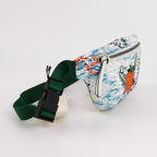 Gucci Nylon Strawberry Print Letter Logo Zip Waist Bag Chest Bag 250319781111238