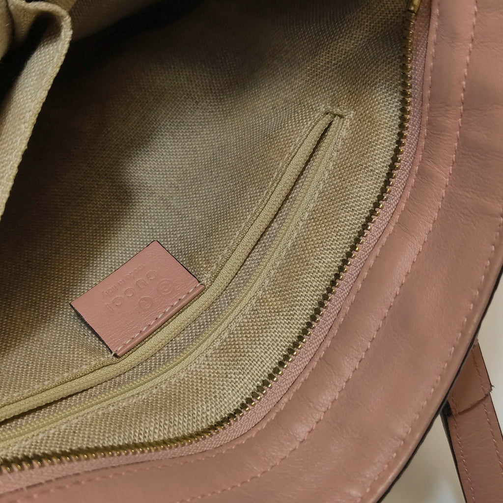 Gucci Bree Small Leather Monogram GG Tassel Crossbody Shoulder Bag 250323781117500