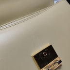 Gucci Zumi Leather Two-Tone GG Horsebit Flap Crossbody Shoulder Bag 250319781112471
