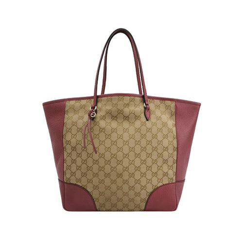 Gucci Bree Leather and Canvas GG Monogram Shoulder Bag 250319781111590