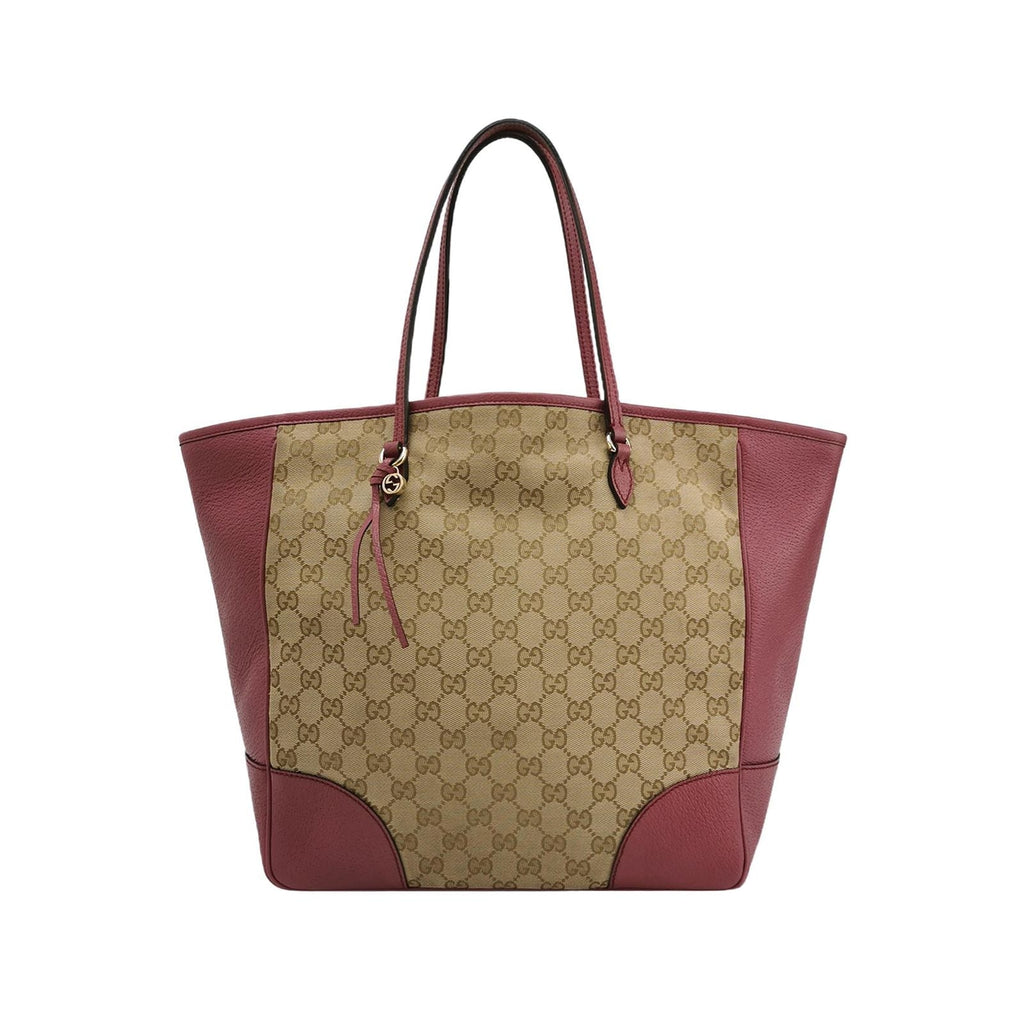 Gucci Bree Leather and Canvas GG Monogram Shoulder Bag 250319781111590