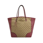 Gucci Bree Leather and Canvas GG Monogram Shoulder Bag 250319781111590