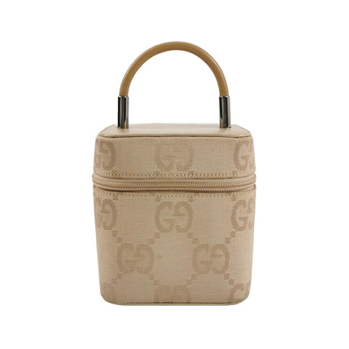 Gucci GG Canvas and Leather Vintage Box Bag 250313781103153