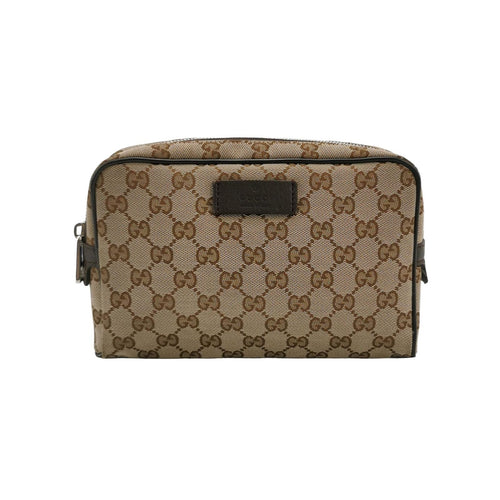 Gucci GG Canvas and Leather Waist Bag 250318781110872