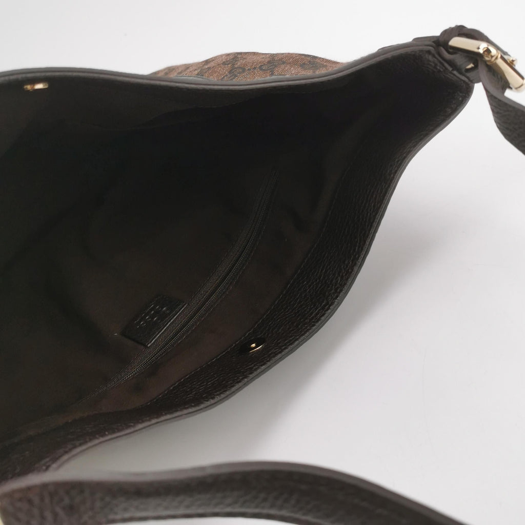 Gucci GG Canvas and Leather Shoulder Bag 250316781107927