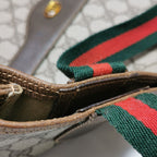 Gucci Ophidia Leather Monogram Logo Shoulder Bag 250316781108200