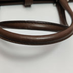 Gucci Bardot Leather and Canvas GG Monogram Push Lock Top Handle Bag 250315781106185