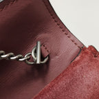 Gucci Dionysus Mini Bag in Suede with Floral Print and Double Tiger Head Clasp 250314781104627