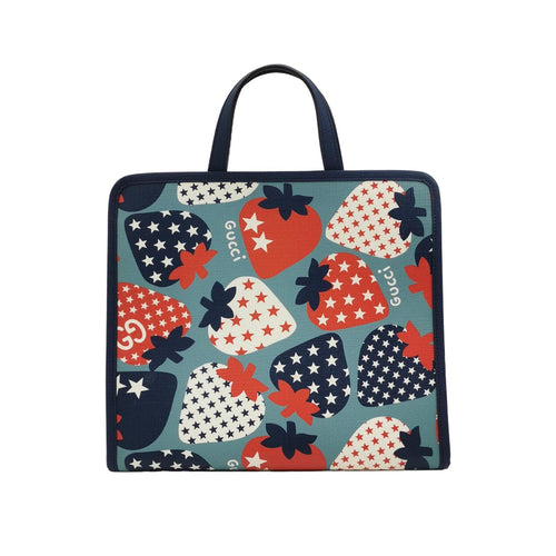 Gucci Strawberry Star Print Children's Handbag 250314781104620