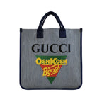 Gucci OshKosh B'gosh Collaboration Leather and Canvas Children's Handbag 250314781105279