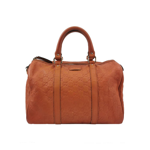 Gucci Leather Monogram Logo Zip Top Handle Bag 250314781105012