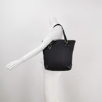 Gucci Leather Canvas GG Monogram Metal D-Ring Shoulder Bag Handbag 250314781104462
