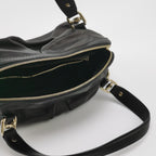 Gucci Leather Solid Letter Logo Shoulder Bag 250310781098718