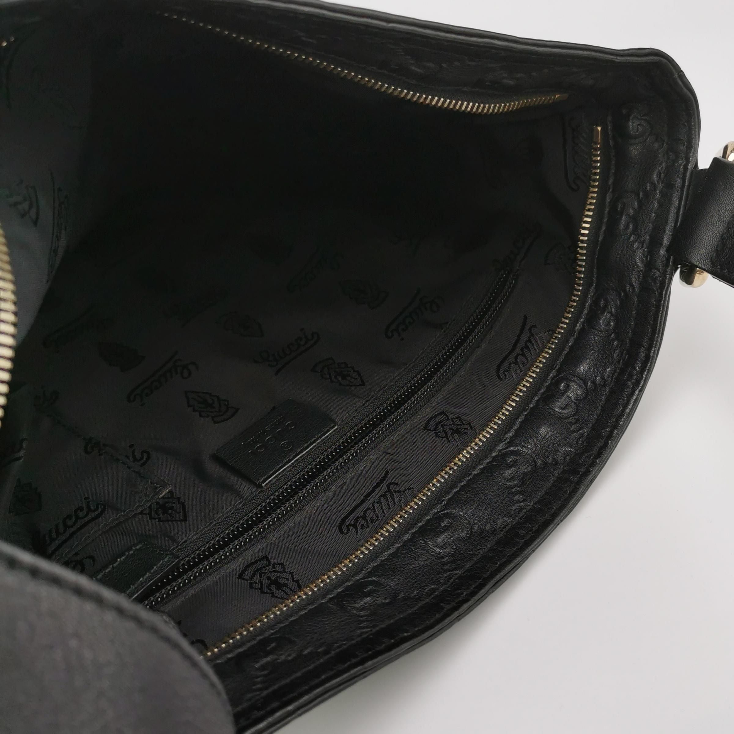 Gucci GG Embossed Leather Shoulder Bag 250313781103083