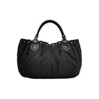 Gucci Leather Canvas GG Monogram Studded Shoulder Bag 250314781104959