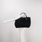 Gucci Leather Canvas GG Monogram Studded Shoulder Bag 250314781104959