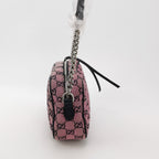 Gucci GG Marmont Leather and Canvas Shoulder Bag 250309781098197