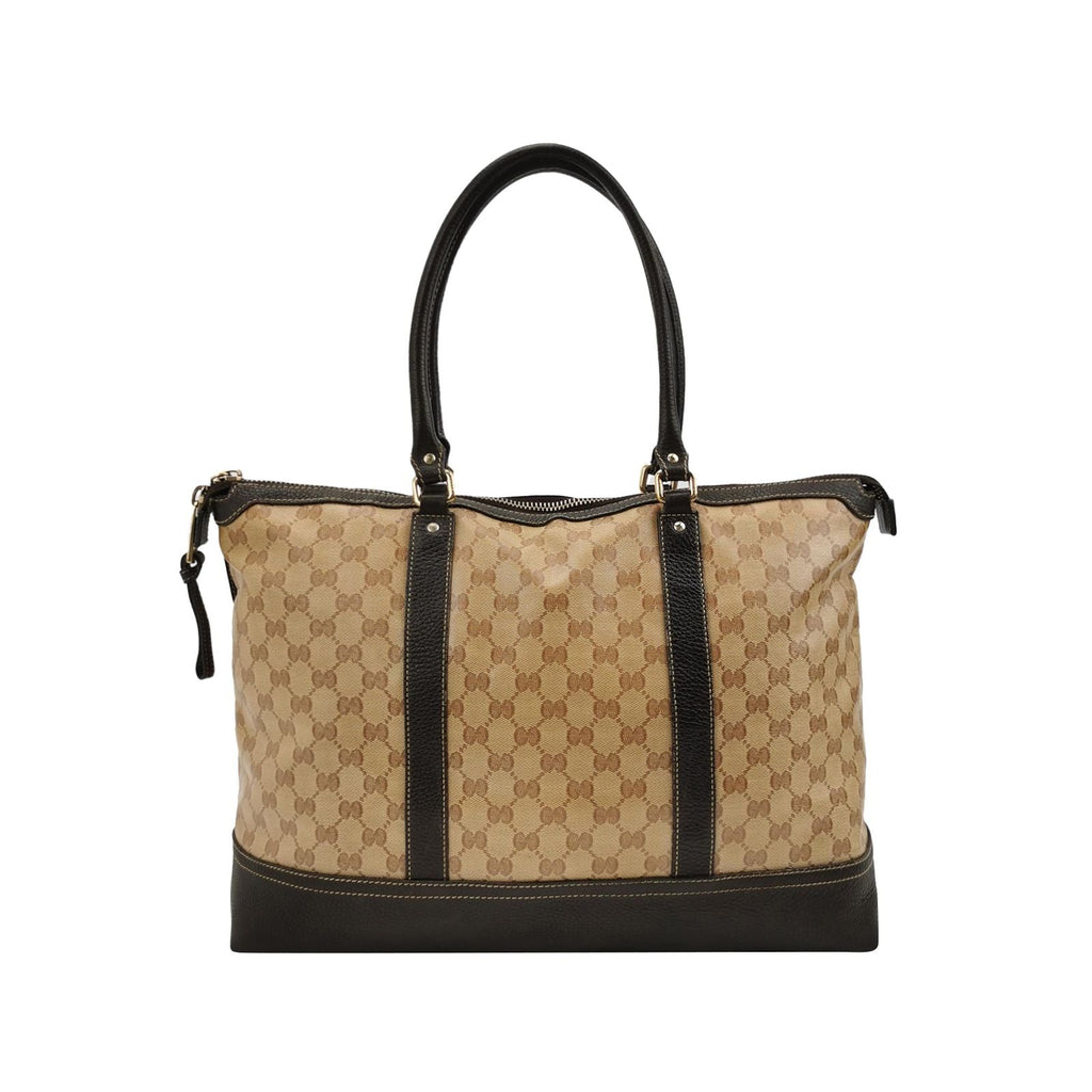 Gucci GG Print Zip Shoulder Bag 250310781099241