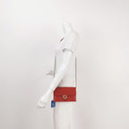 Gucci Interlocking G Leather Solid Flap Crossbody Bag 037851300595