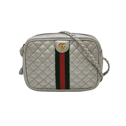 Gucci Diamond Quilted Stripe GG Shoulder Bag 250310781098750