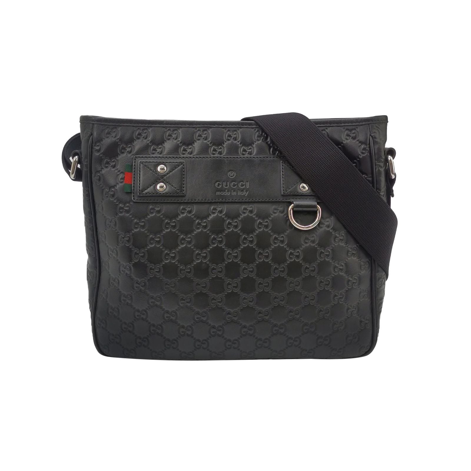 Gucci GG Embossed Leather Crossbody Shoulder Bag 250309781098036