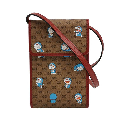 Gucci Doraemon Mini GG Canvas Crossbody Bag 250311781100734