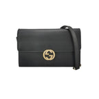 Gucci Interlocking G Leather Shoulder Bag 250309781096827