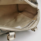 Gucci Leather GG Monogram Maple Leaf Print Handbag 250308781096069