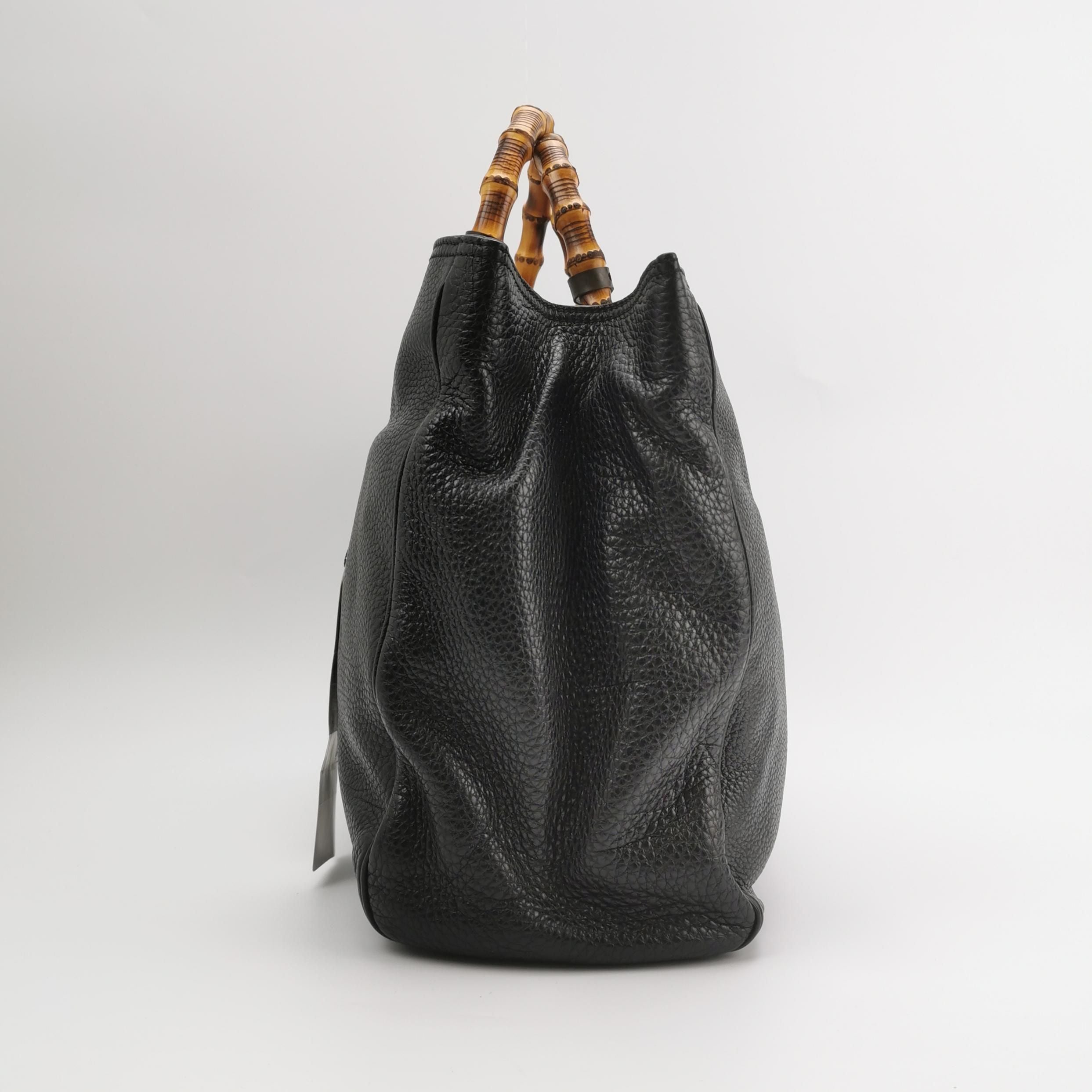 Gucci Miss Bamboo Leather Shoulder Bag 037851000051