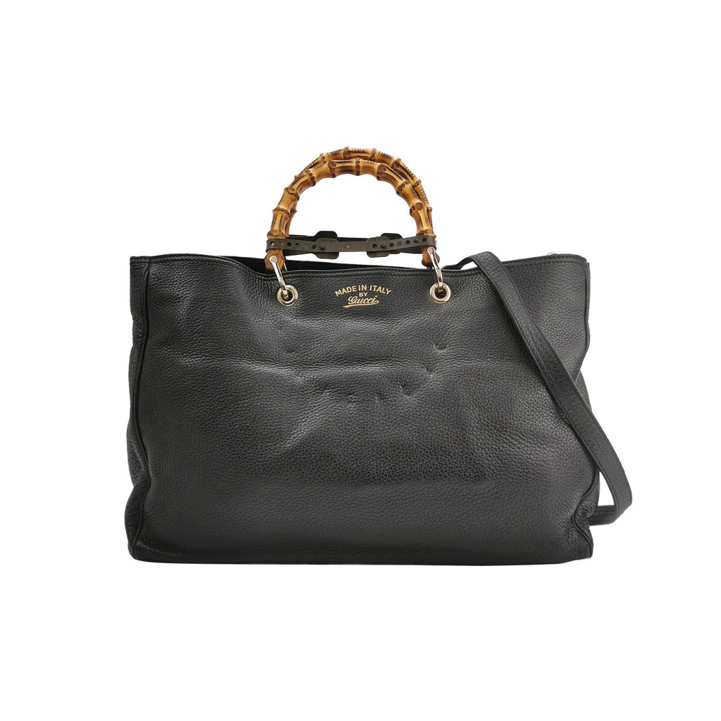 Gucci Miss Bamboo Leather Shoulder Bag 037851000051