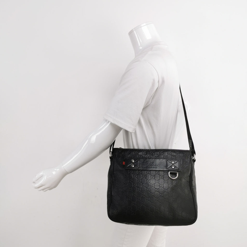 Gucci GG Embossed Leather Crossbody Bag 250304781090050